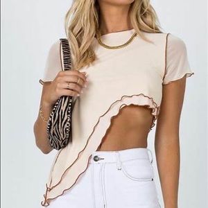 Princess Polly In The Flow Top - Ivory